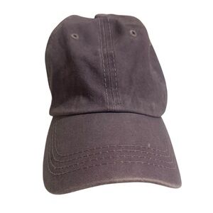 Garage “Vintage Look” Charcoal Gray 100% Cotton Women’s Baseball Cap